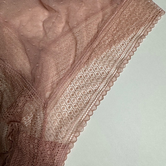 Victoria Secret Pink Lace Bodysuit. New. - Picture 5 of 6